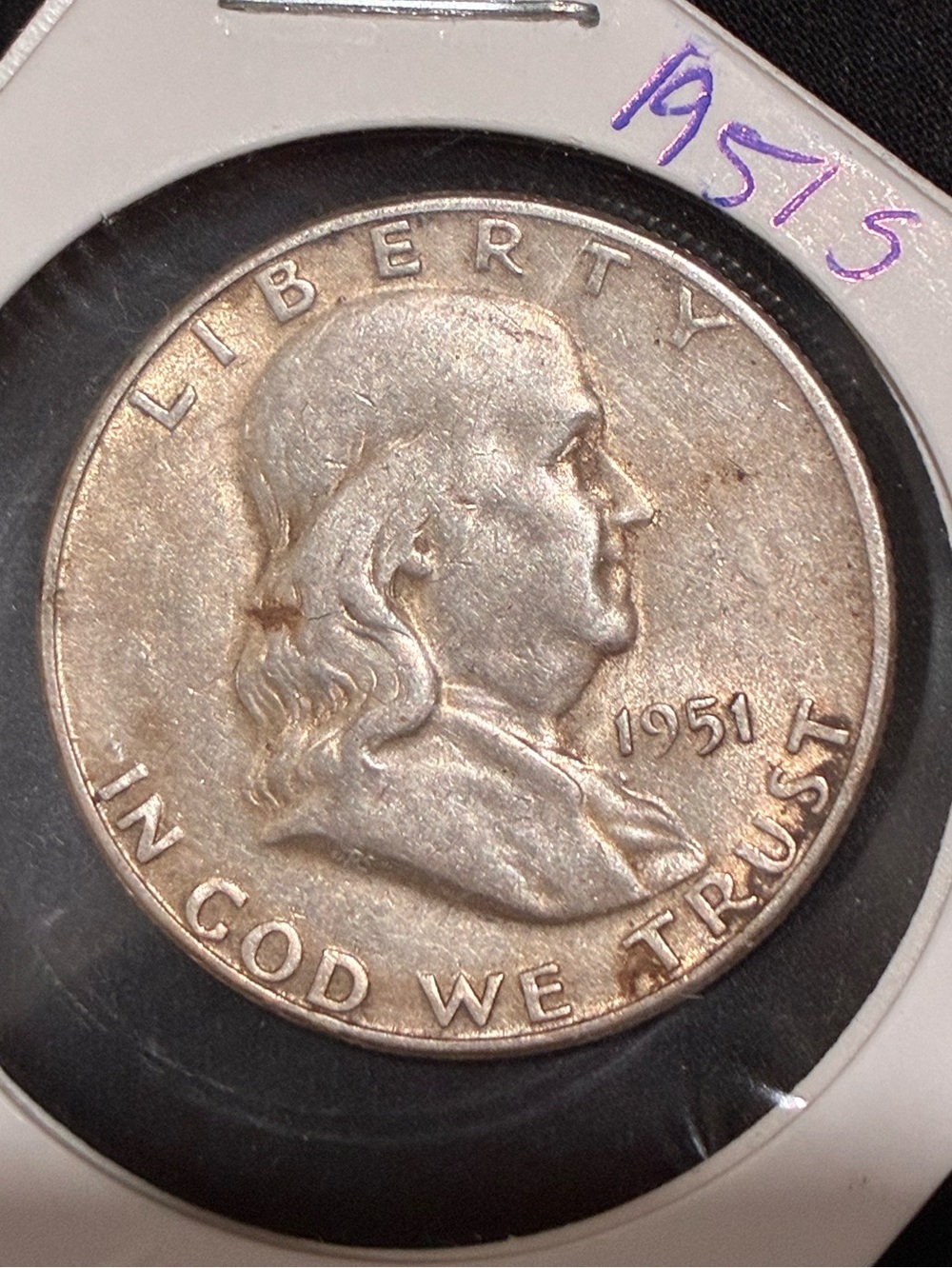 1951-S Ben Franklin Half Dollar Silver